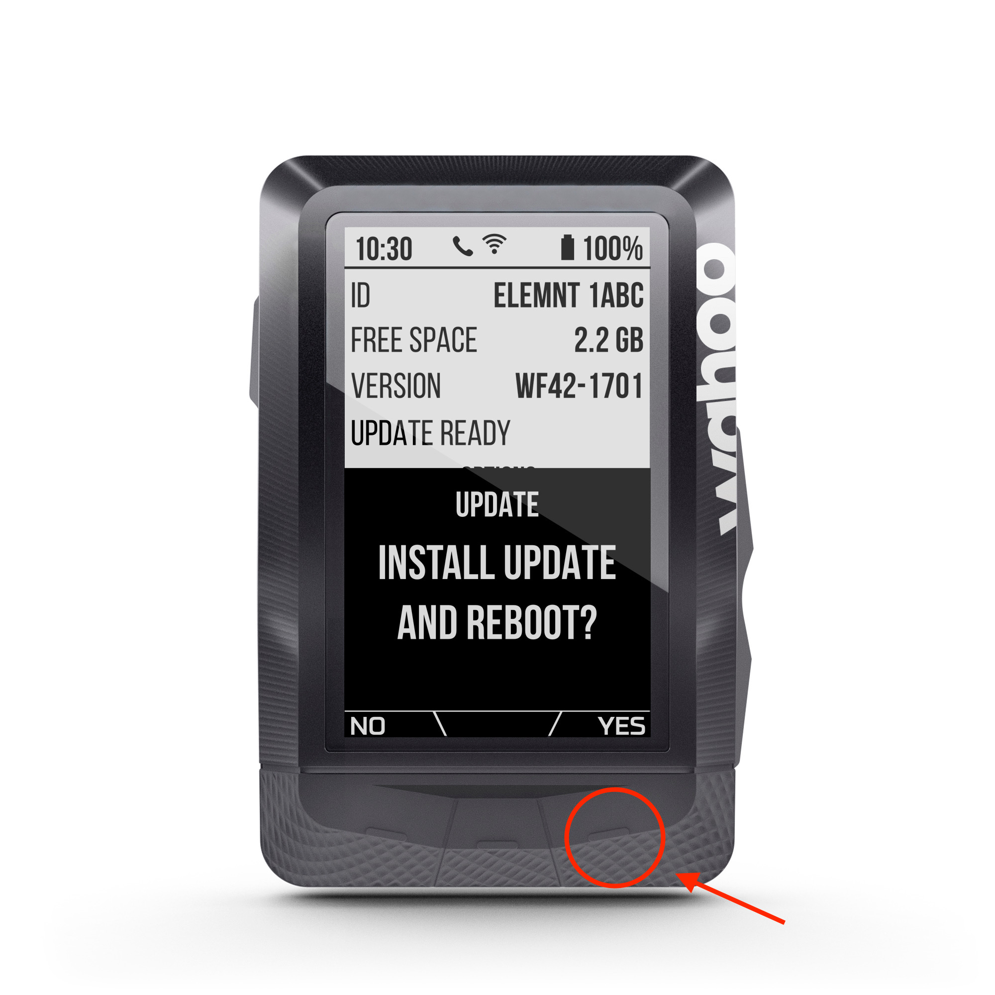 Wahoo elemnt sale bolt frozen