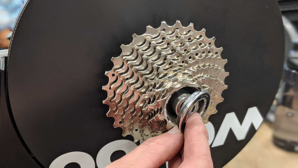 Campagnolo Freehub Installation on KICKR v4 2018 MOVE or CORE Wahoo Fitness Support