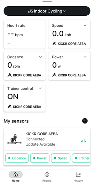 Calibrate wahoo best sale kickr core