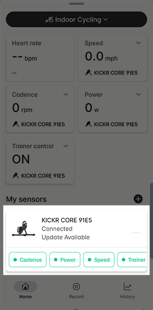 How to Update Firmware on KICKR BIKE CORE SNAP and ROLLR