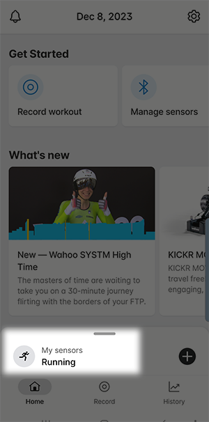 Offline Workouts with TICKR X Wahoo Fitness Support