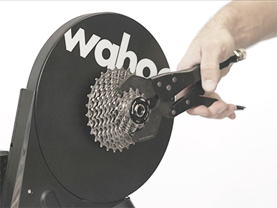 Changing cassette on wahoo kickr on sale