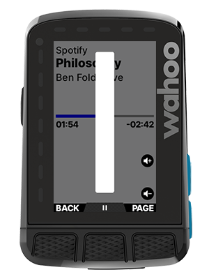 Music control [ELEMNT] – Wahoo Fitness Support