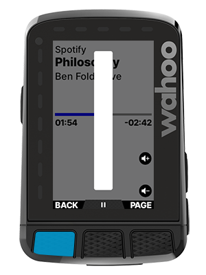 Music control [ELEMNT] – Wahoo Fitness Support