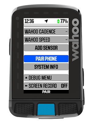 wahoo elemnt companion