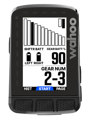 Using electronic shifters drivetrains with ELEMNT Wahoo Fitness Support