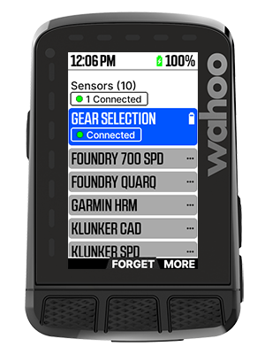 Using electronic shifters / drivetrains with [ELEMNT