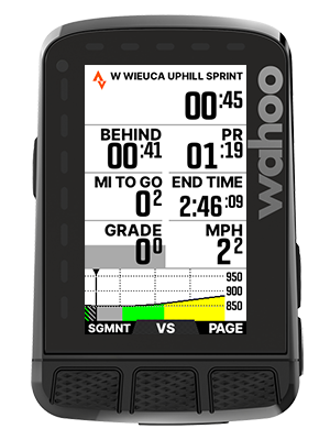 Wahoo orders elemnt strava