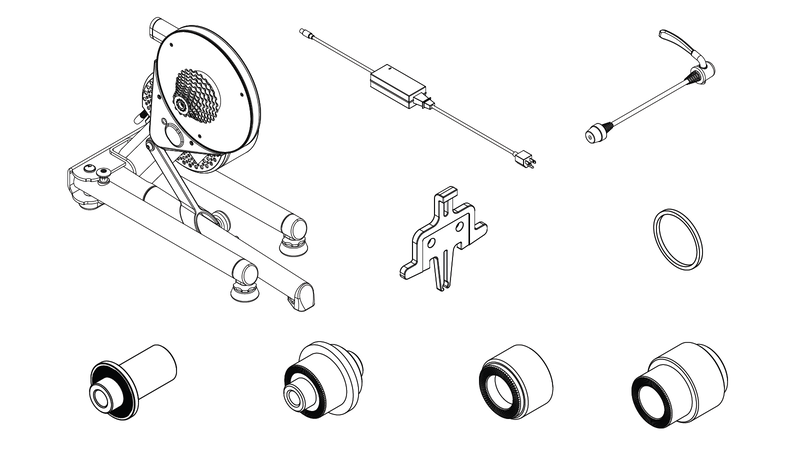 アクセサリー Wahoo KICKR V4 Amazon.com : Wahoo KICKR Thru Axle Adapter Kit, Compatible