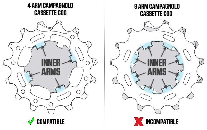 Campagnolo Freehub Installation on KICKR v4 2018 MOVE or CORE Wahoo Fitness Support