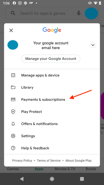 Cancelling your SYSTM subscription on Google Play – Wahoo Fitness Support