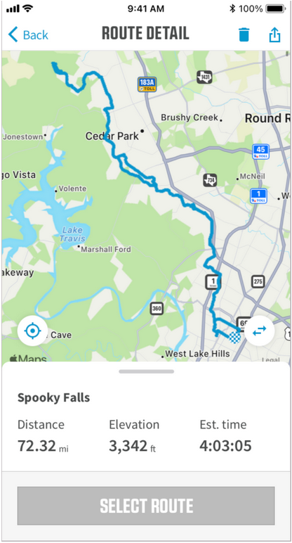 Wahoo mapmyride on sale